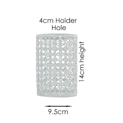 Industrial Retro 3 Way Round Metal White Ceiling Pendant Lamp ~4318