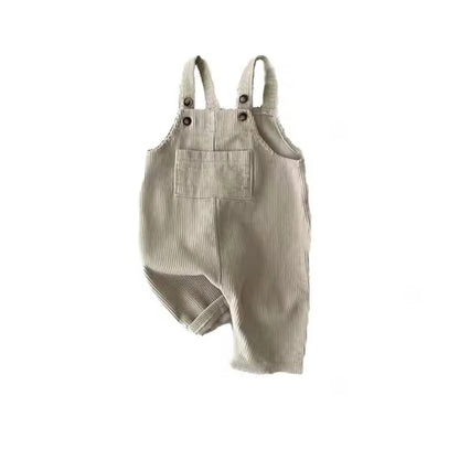 Unisex ribbed romper