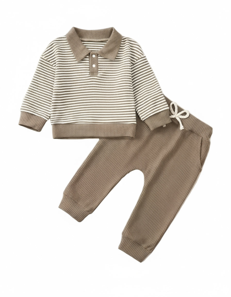 Baby Ribbed Two-Piece Set