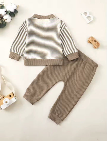 Baby Ribbed Two-Piece Set