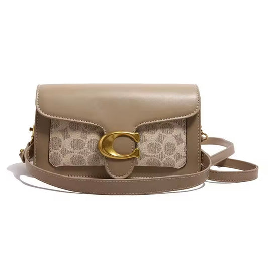 Brown shoulder bag