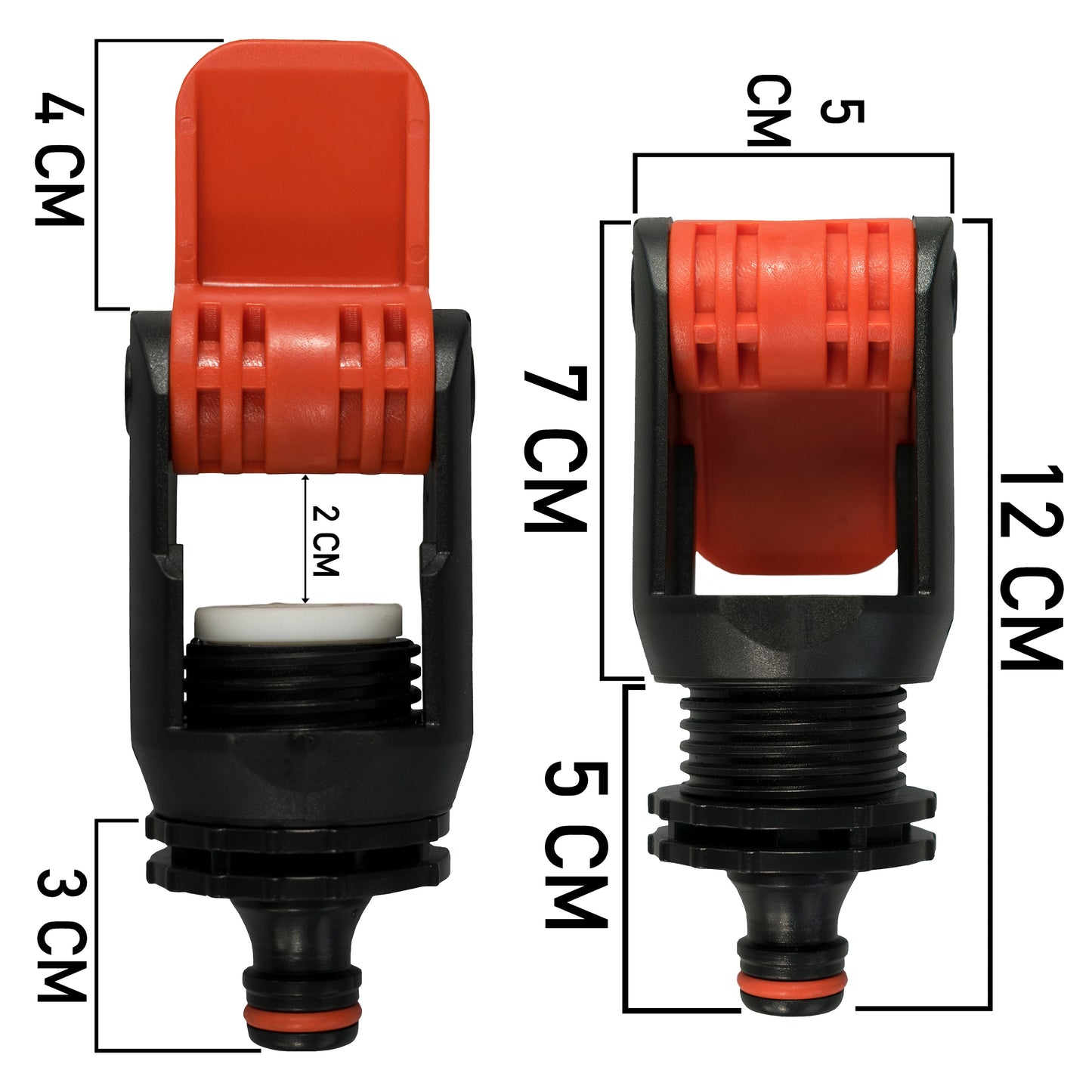 Red Kitchen Tap Adapter
