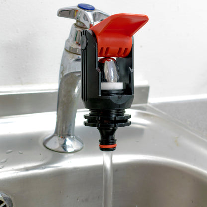 Red Kitchen Tap Adapter